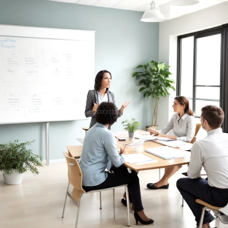 経営者が瞑想する風景